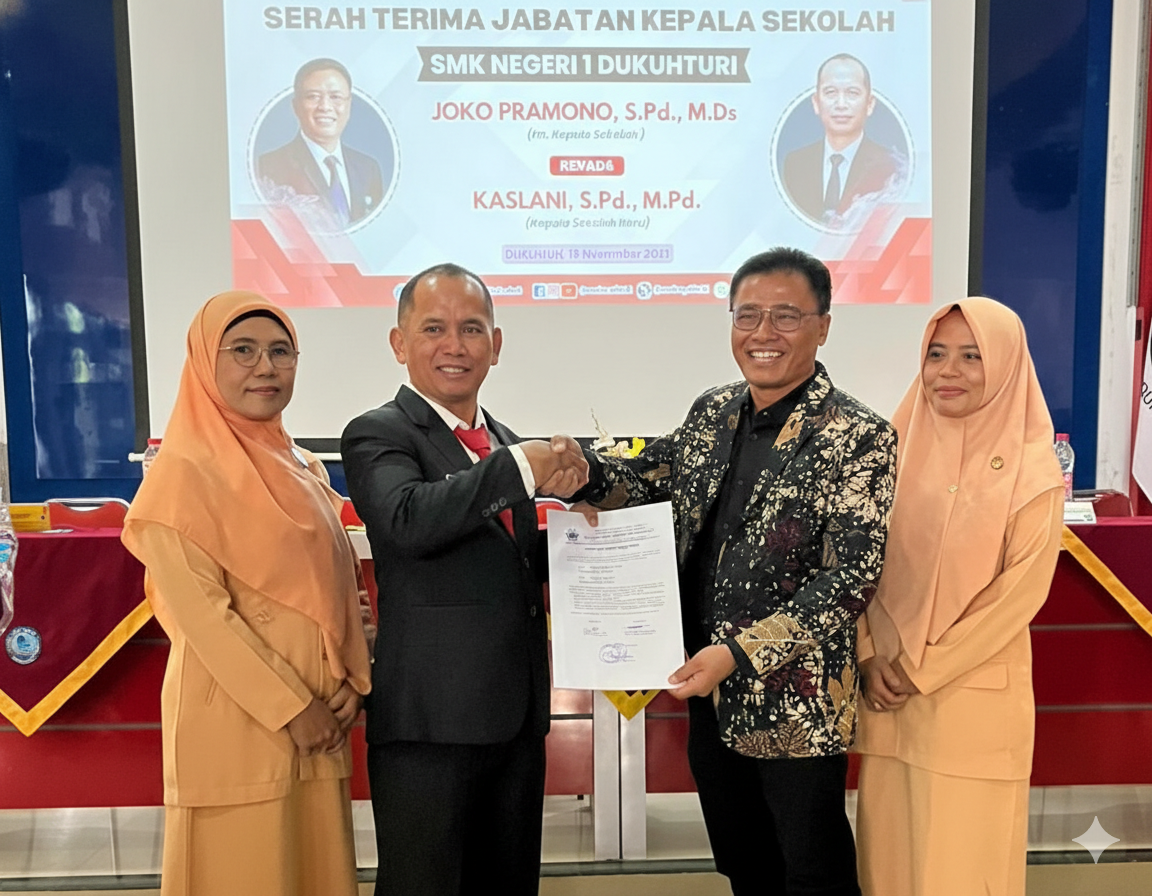 Sambut Kepala Sekolah Baru, SMK Negeri 1 Dukuhturi Siap Melangkah Lebih Maju