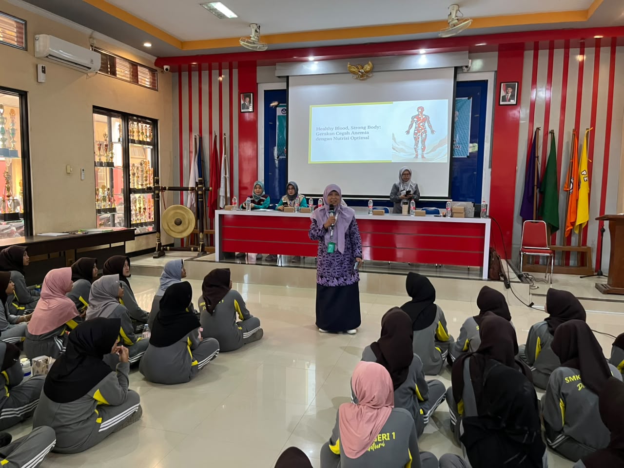 Cegah Stunting dan Anemia Sejak Dini, SMKN 1 Dukuhturi Ikuti Gerakan Aksi Bergizi